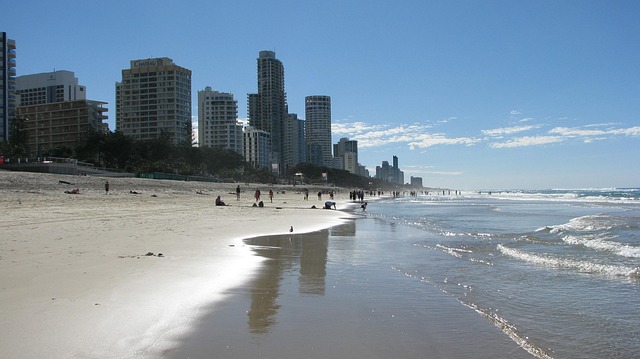 Free Beach Brisbane photo and picture