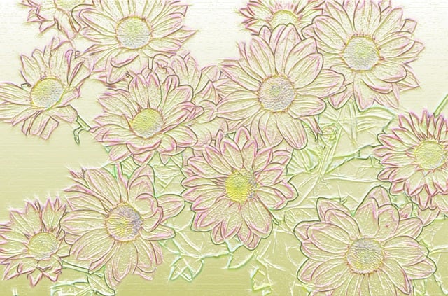 Hintergrund, Floraler Hintergrund