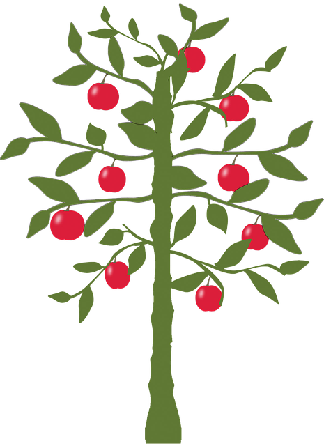 Free Apple Tree Tree illustration and picture