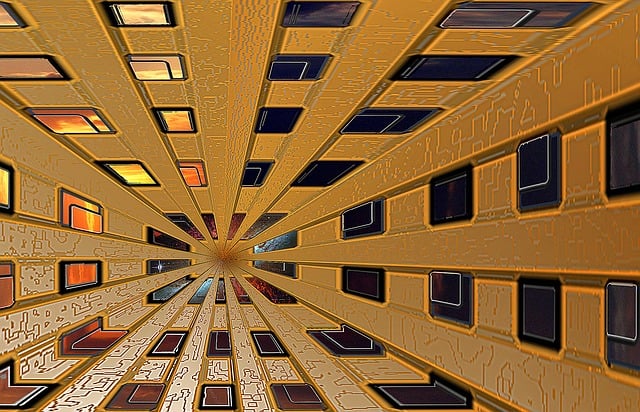 Free graphics assembly transformation illustration