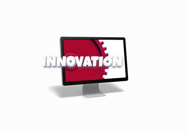 Free gears innovation monitor illustration