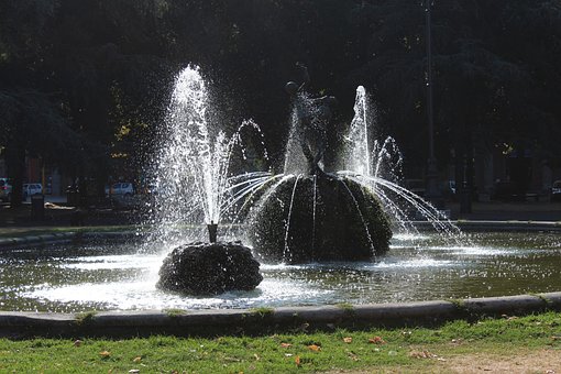 Brunnen, Wasser, Florenz, Italien
