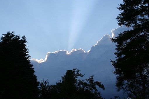 Wolke, Silber, Beschichtung, Himmel