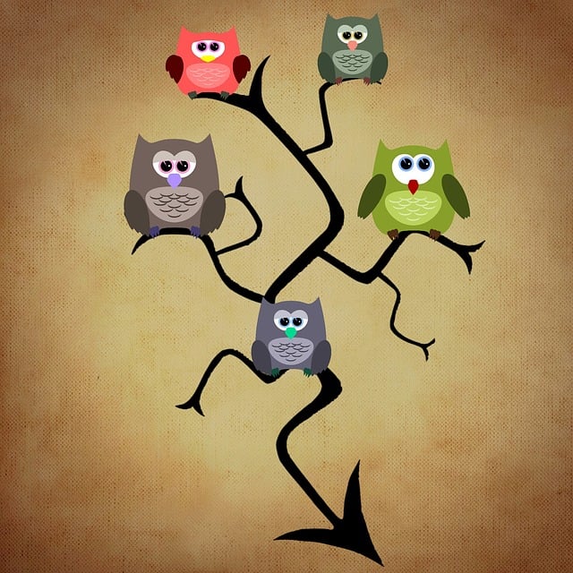 Download free HD stock image of Owl Nature Free owl nature tree illustration