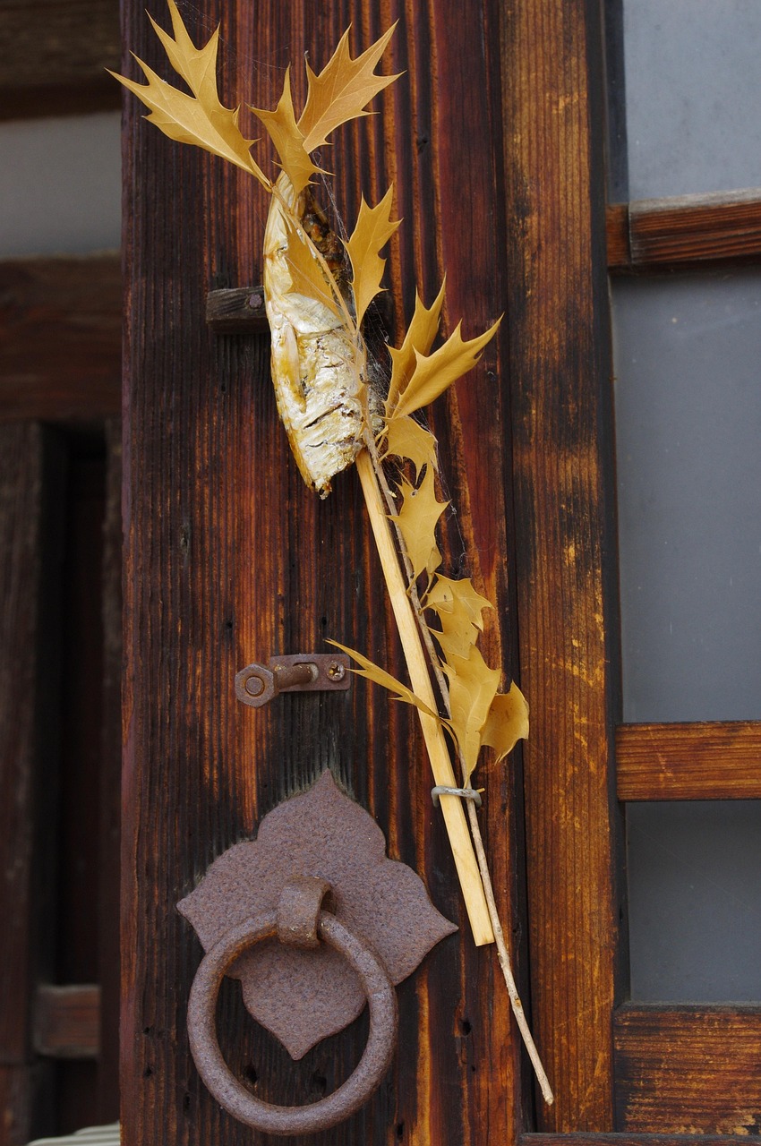 Vieille Porte Poisson Feuilles - Photo gratuite sur Pixabay - Pixabay