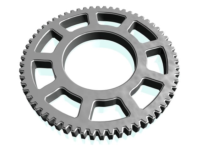 Free gear teeth industry illustration