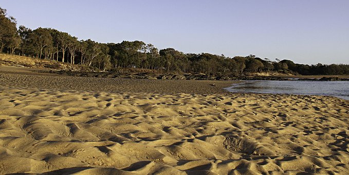 Strand, Muster, Sand, Natur, Meer, Ozean