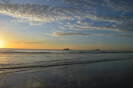 Free Beach Sunrise photo and picture