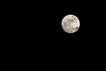 luna, full moon, night