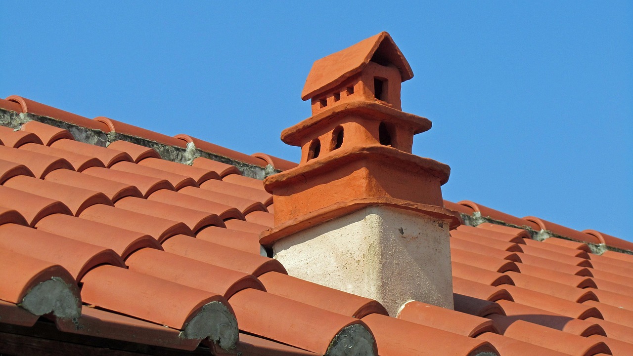 Carnuntum Roof Tiles Smoke Vent - Free photo on Pixabay