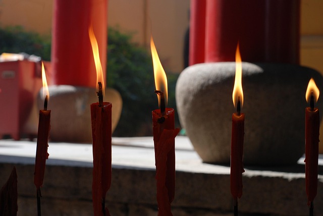Free Candle Close Up photo and picture