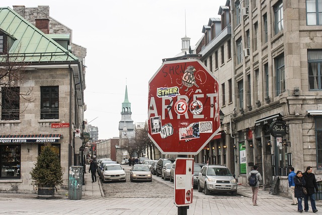 Free Montreal Stop Sign photo and picture