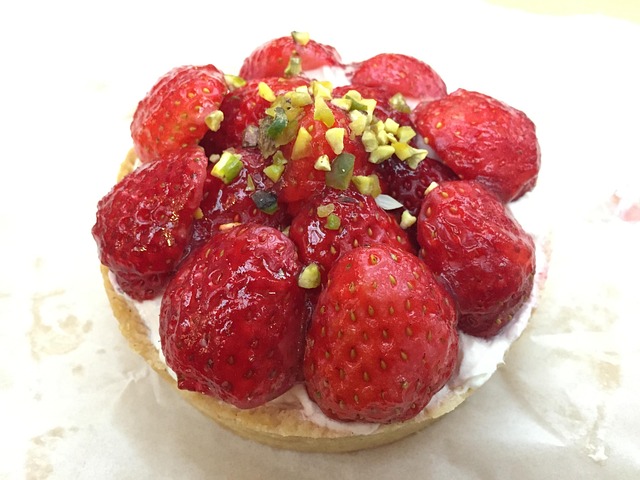 Erdbeertörtchen, Erdbeere, Torte, Kuchen