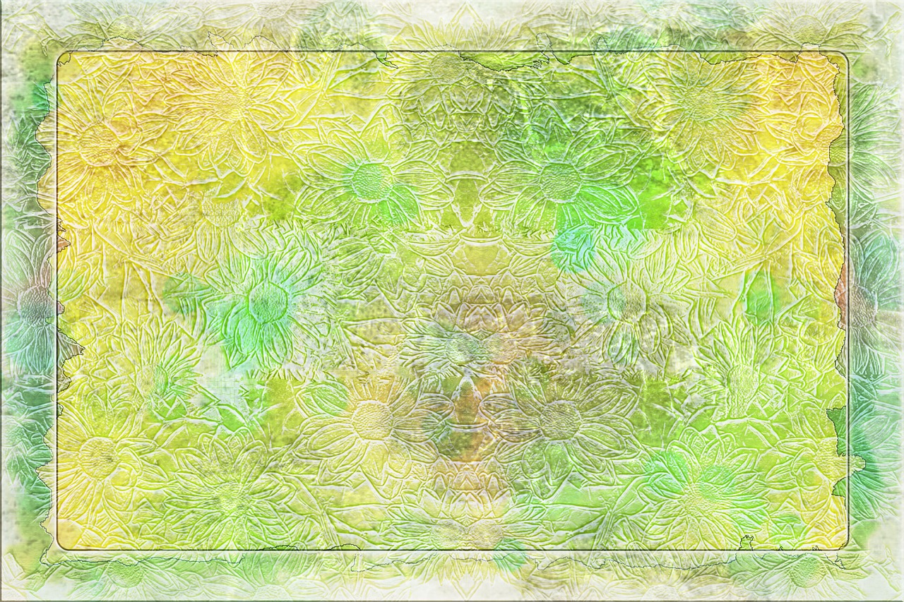 Download free HD stock image of Floral Background Free floral background golden illustration