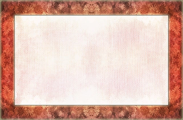 Free frame canvas red illustration