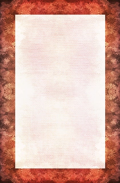 Free stationery canvas edge illustration