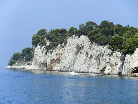 Balkán, Chorvatsko, Makarska, Cliff