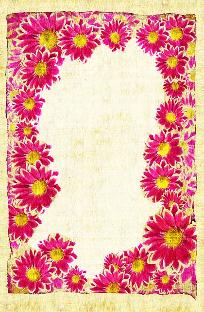 Free Stationery Flowery illustration and picture
