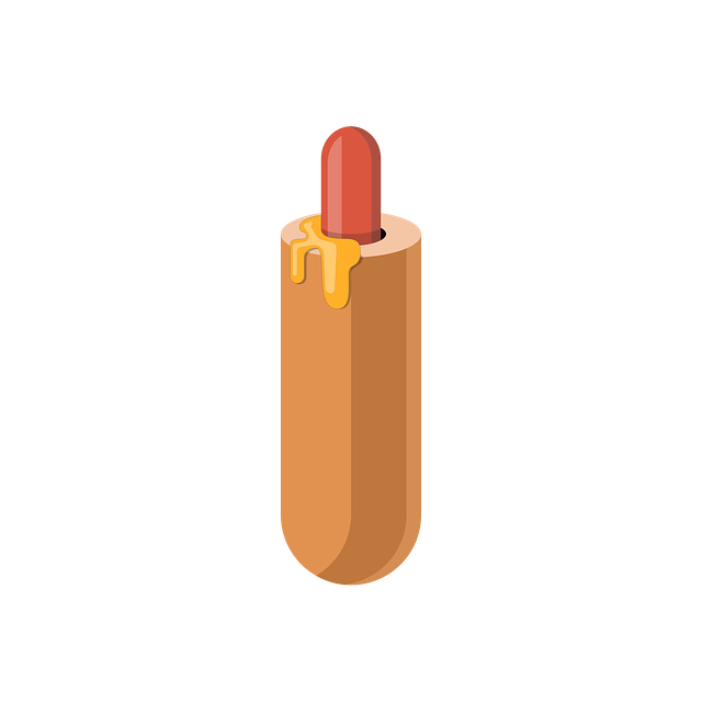 Free Hot Dog Vector illustration and picture