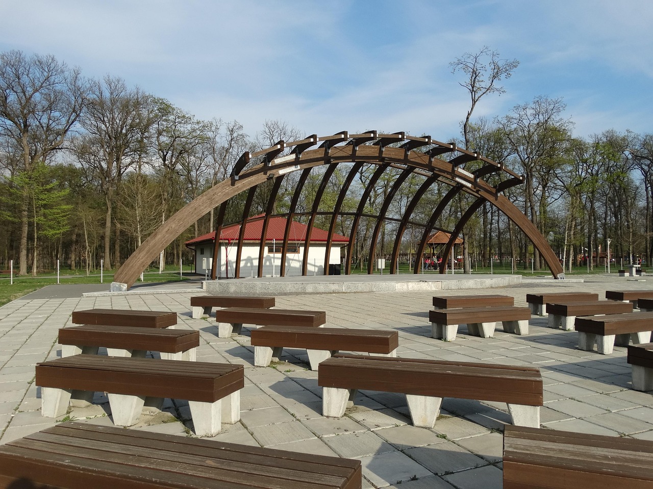 Park Amphitheater Bed - Free photo on Pixabay - Pixabay