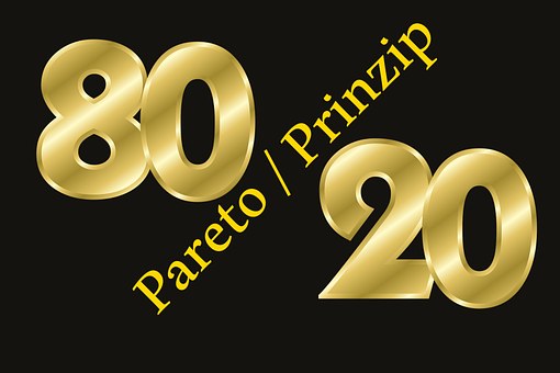 Pareto, Pareto Princip, 80 20 Regel