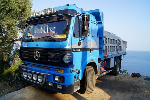 Free Truck Front View photo and picture