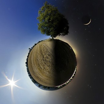 Den A Noc, Malá Planeta, Slunce A Měsíc