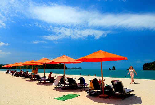 Beach, Hotel, Langkawi, Malaysia