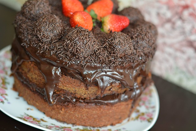 Free Cake Strawberry photo and picture
