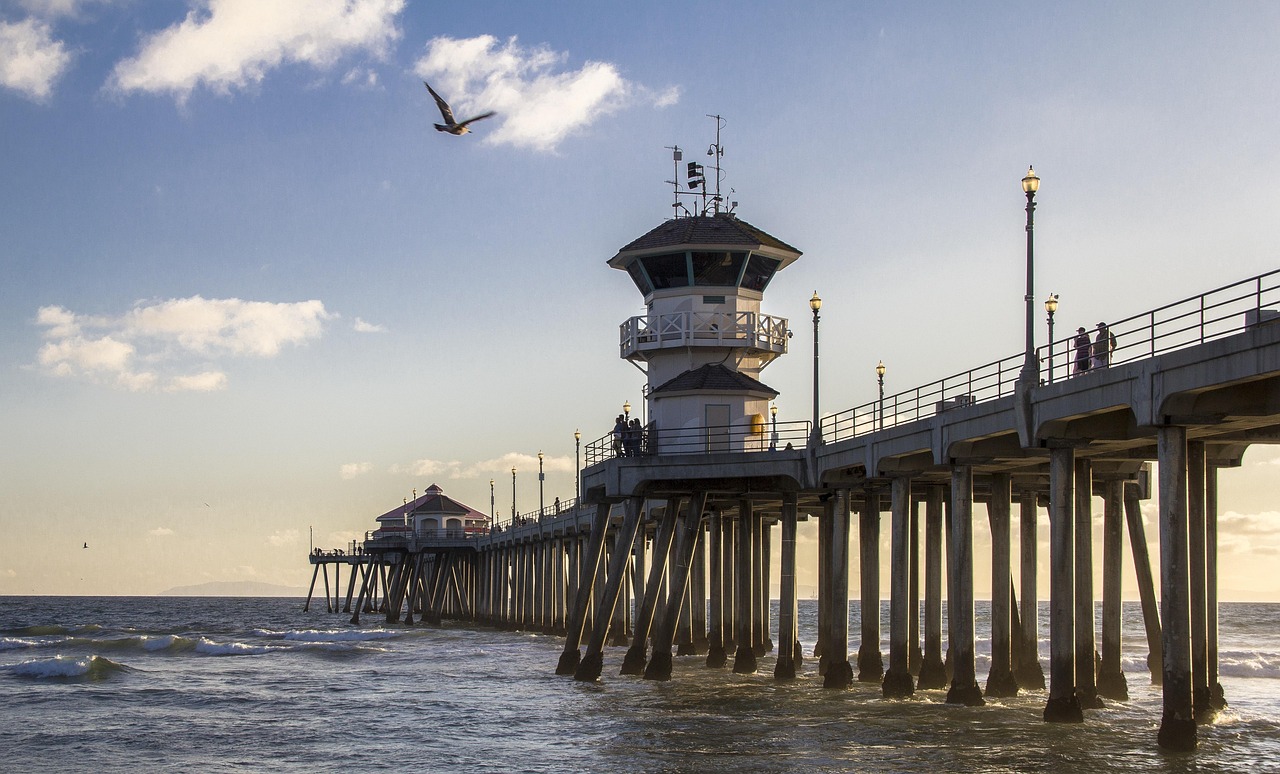Huntington Beach - free online jigsaw puzzle photo