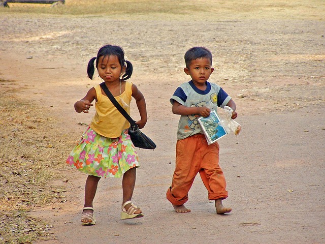 Free Child Labour Souvenir Sale photo and picture