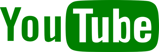 Youtube, Icoon, Internetten, Zwart