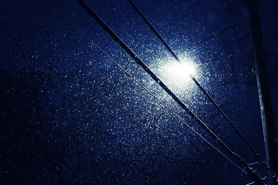 Snow Falling At Night Snow Falling At Night