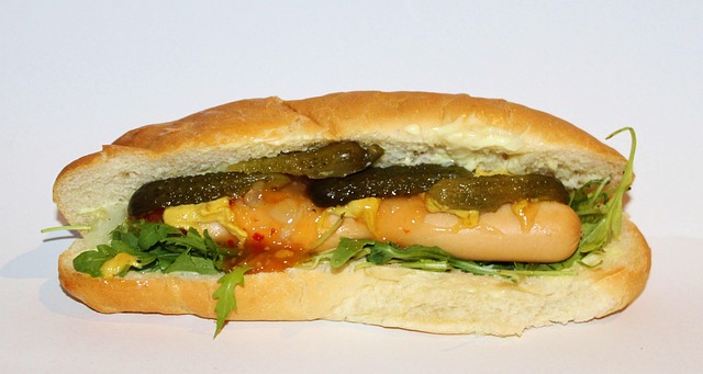 Free Hot Dog Cucumber photo and picture