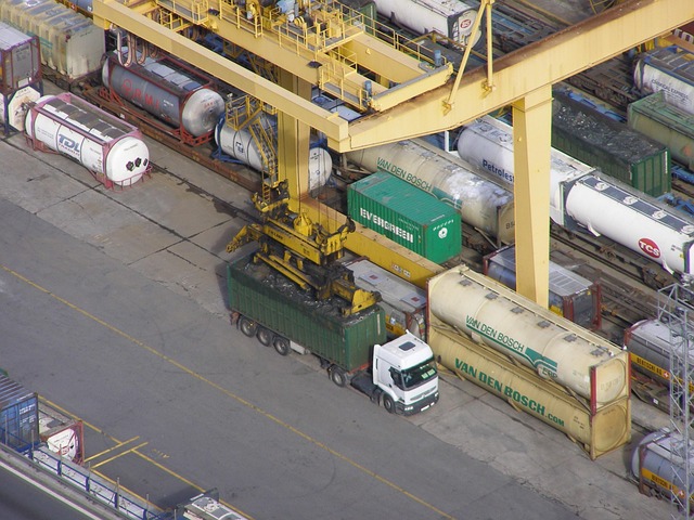 Free Container Container Crane photo and picture