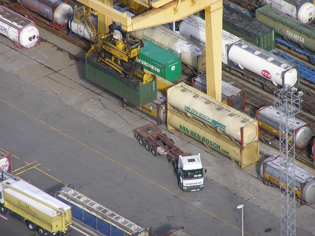 Free Container Container Crane photo and picture