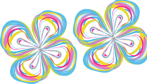 Blume, Abstrakt, Farbe, Design, Bunt