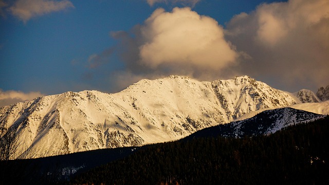 Пейзаж, Татри, Top, Зимата, Сняг