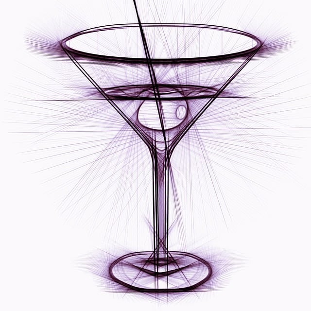 Free cocktail drink bar illustration