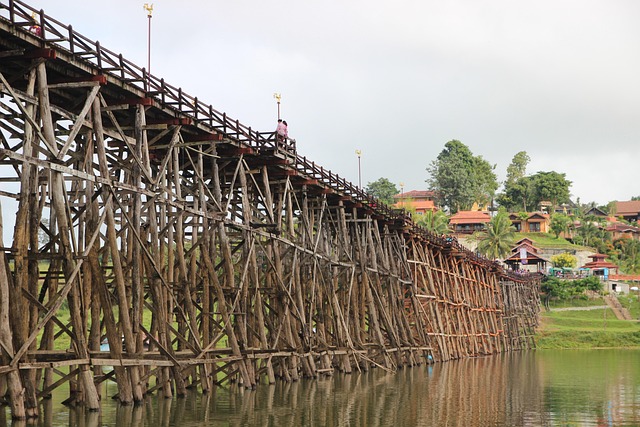 Free Bridge Sungkha Bridge photo and picture