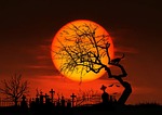 moon, night, full moon