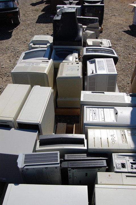 E-Waste, Computers, Electronics, Technology, Obsolete