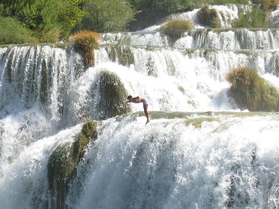 Waterfall Jump Deep · Free photo on Pixabay
