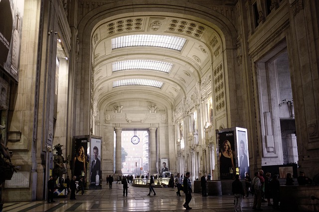Centraal Station, Milaan, Italië