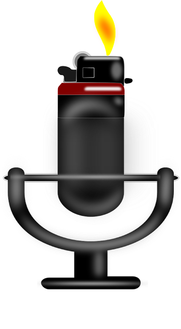Free cigarette lighter lighter burn illustration