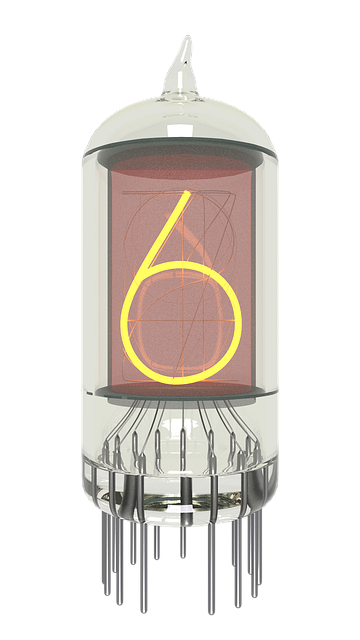 Free tube gas filled tubes electric illustration