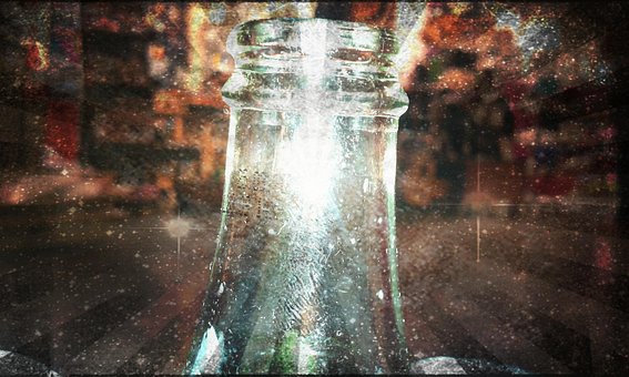 Glas, Pia, Poster, Hell, Coca Cola