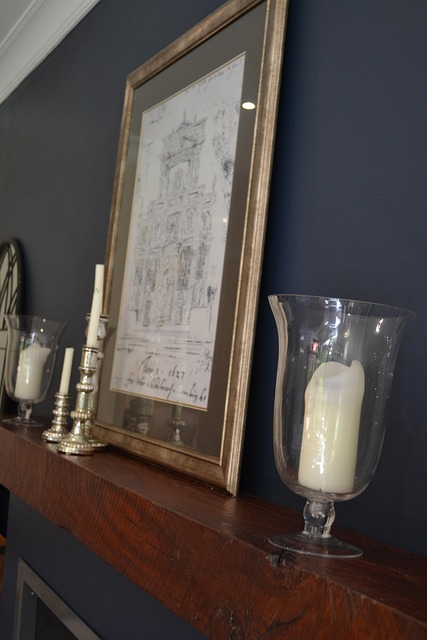 Free Fireplace Candles photo and picture