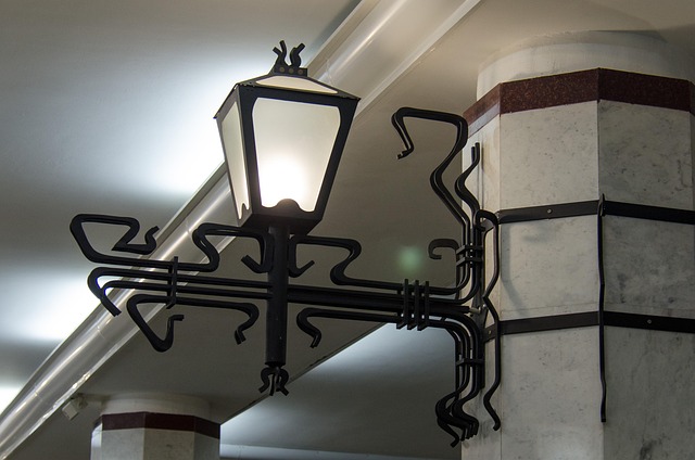 Taschenlampe, Säule, Licht, Stadt