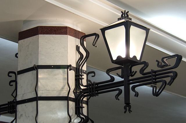 Taschenlampe, Säule, Licht, Stadt